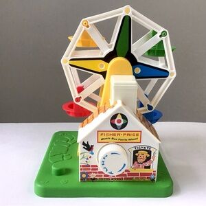 Fisher-Price Musical Ferris Wheel Toy - Multicolor